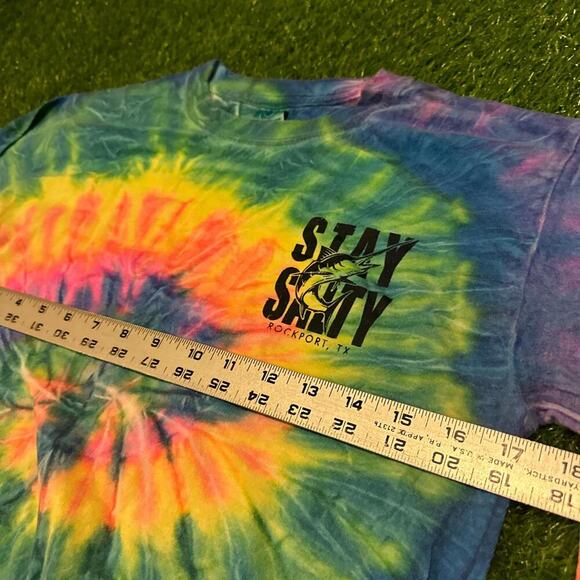 Stay Salty Tie-Dye Long Sleeve Shirt - Picture 3 of 5